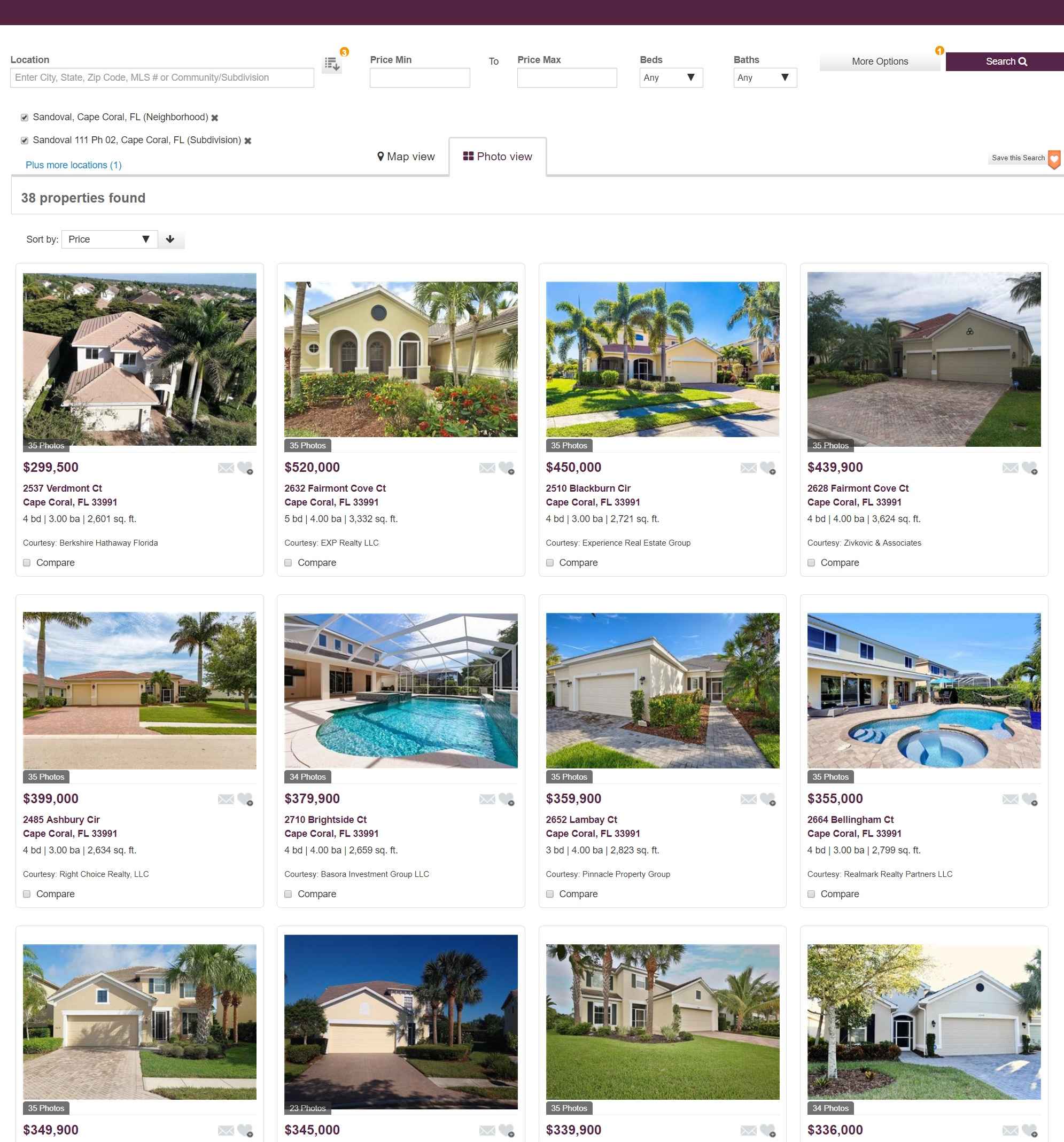 Sandoval Real Estate Sandoval Real Estate Information